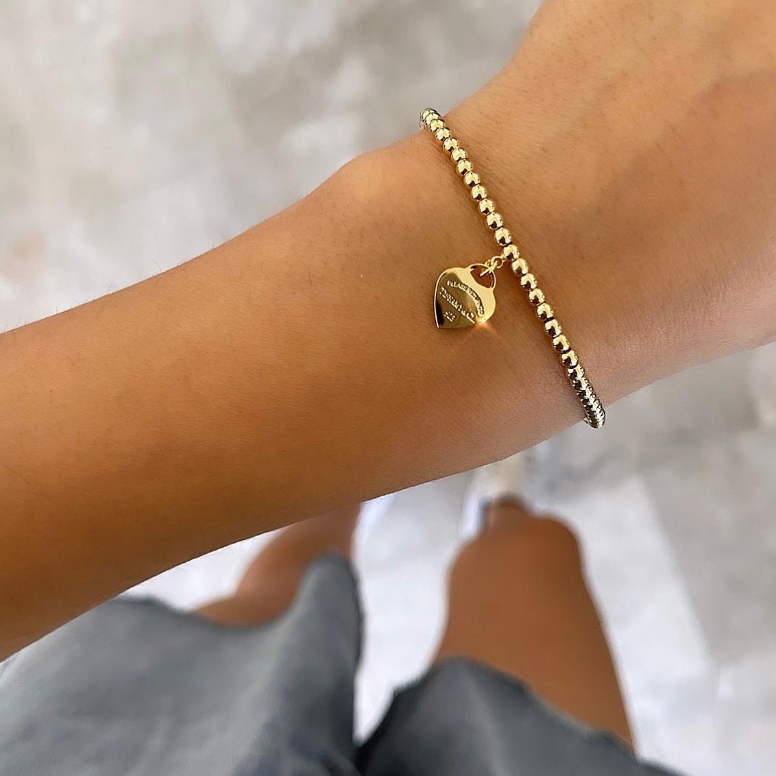 צמיד לימה מוזהב (6602789159078)