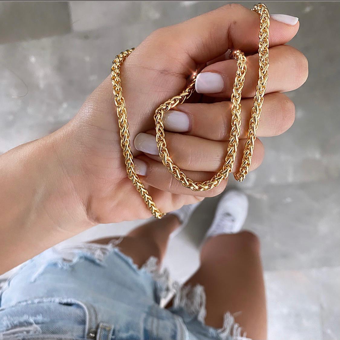 שרשרת גל זהובה (6073878773926)