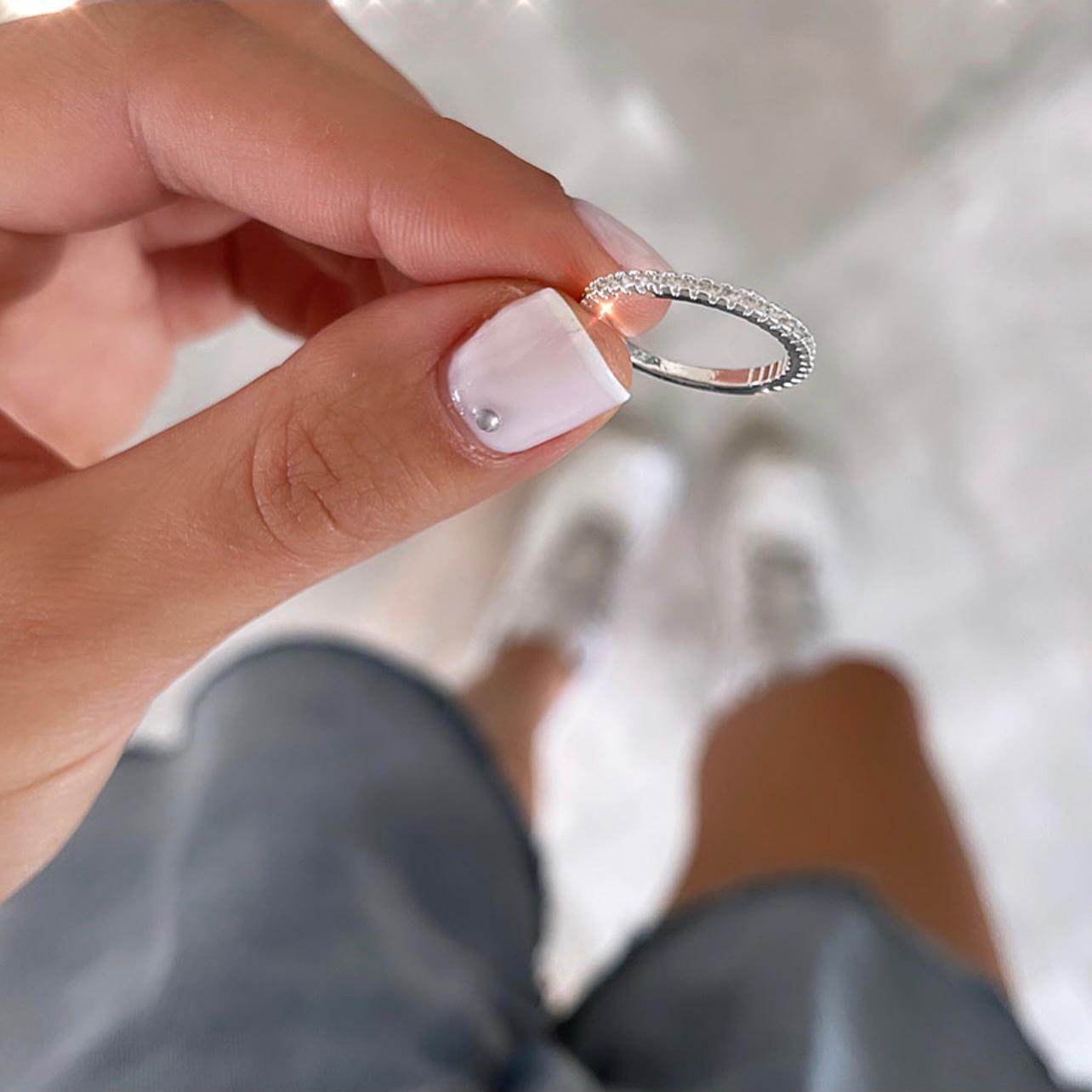 טבעת חישוק כסוף (6631519781030)